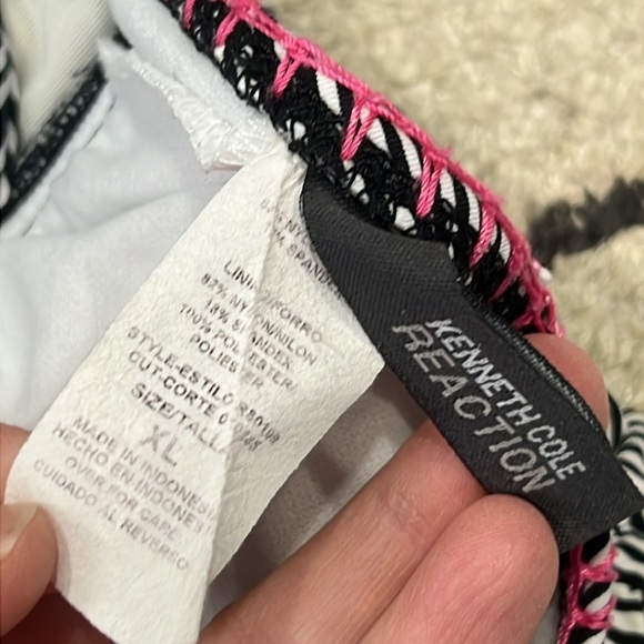 Kenneth Cole Reaction Halter Top swimsuit - Picture 2 of 8